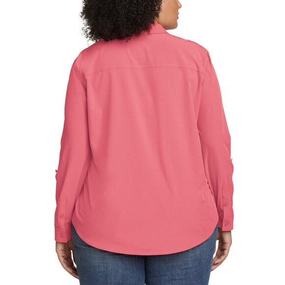 Red  Nwt - Eddie Bauer Ladies' Departure Top.‎ - Picture 3 of 4